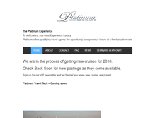 Tablet Screenshot of platinumseminars.com